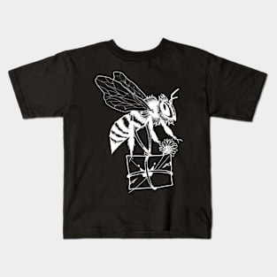 Bee white Kids T-Shirt